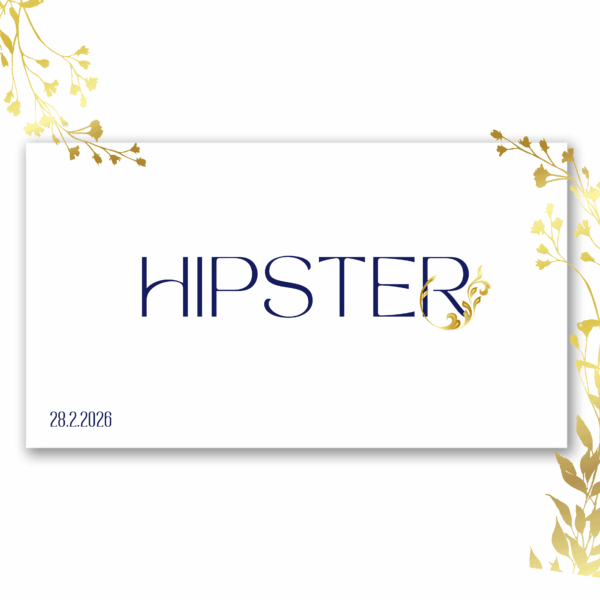 hipster vstupenky ETARDS 2026
